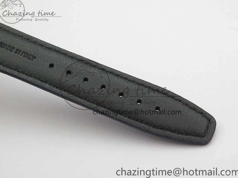 MIROTIME 0409 Packable Portuguese IW358304 ZF 1:1 Best Edition SS White Dial Blue Markers on Leather Strap A 7079